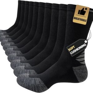 10 זוגות גרביים ספורט ב-$8.99 🧦