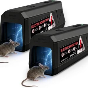 2 מלכודות עכברים חשמליות ב-154 ש״ח 🐭⚡