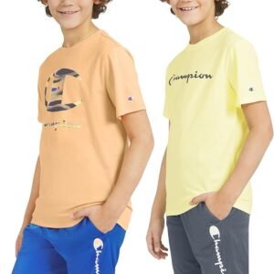 סט 4 חלקים לבנים של Champion ב-80 ש״ח 👦👕