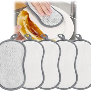 5 ספוגי ניקוי כפולים — רק $4.99 🧽