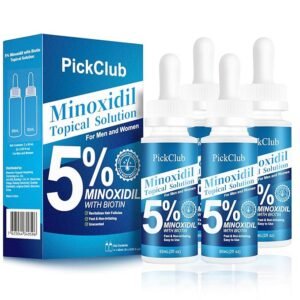 5% Minoxidil סרום לצמיחה מחודשת לשיער ולזקן