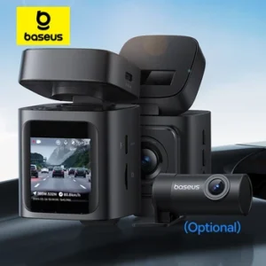 מצלמת דרך Baseus קדמית + אחורית ב-196 ש״ח 📷🚗