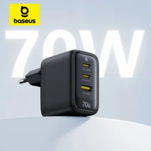 מטען Baseus 70W מסוג C USB עם תמיכה ב-QC PD PPS