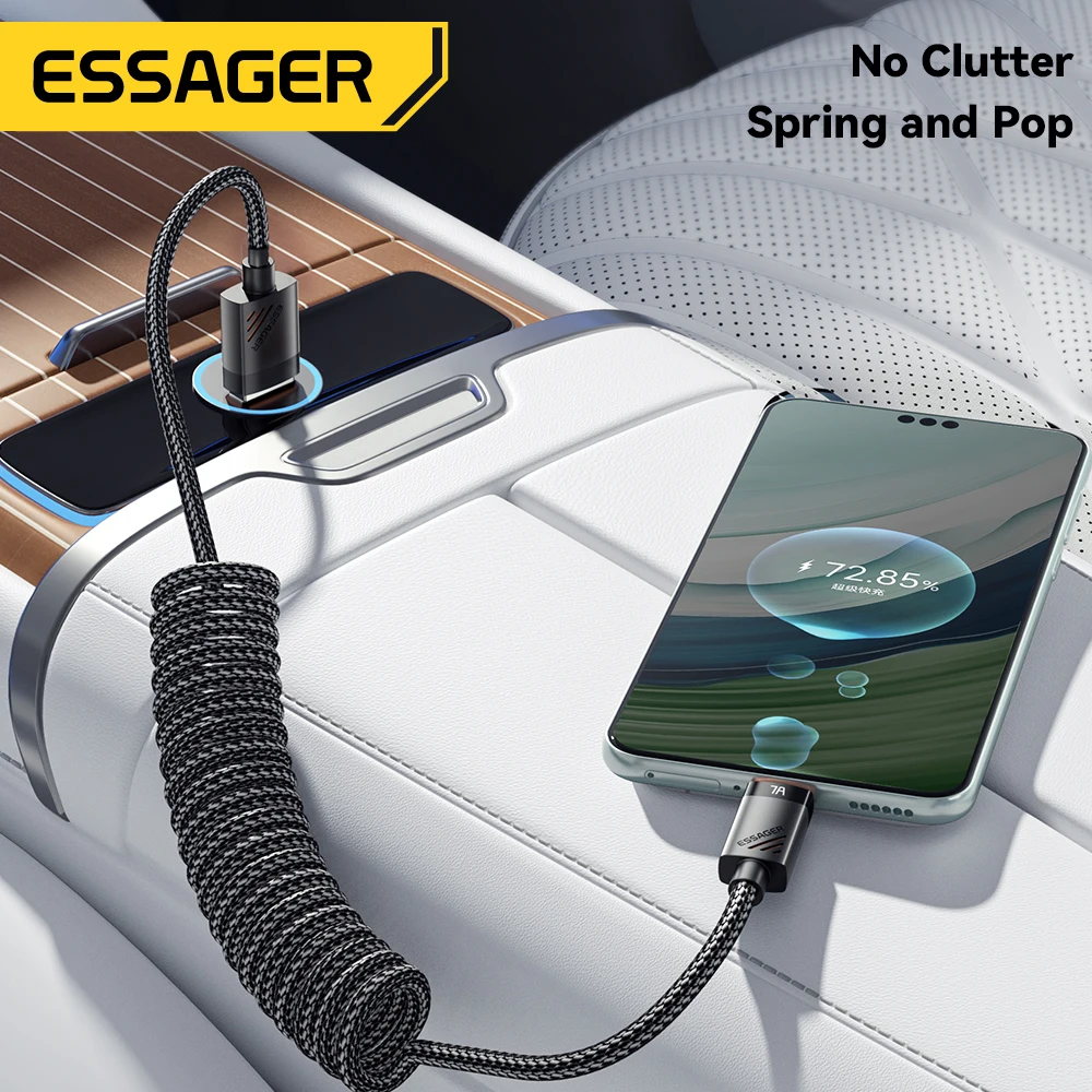 כבל Essager Car Spring סוג C