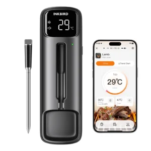 מדחום בשר אלחוטי INKBIRD עם חיישנים כפולים