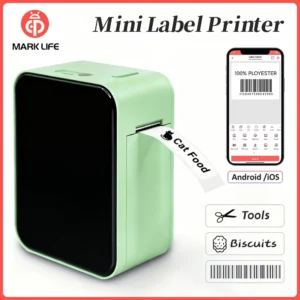 Marklife P15 מדפסת מדבקות מיני, 50 אחוז הנחה!