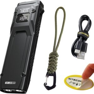 פנס כיס של Nitecore ב-225 ש״ח — 2500 לומן בכף היד 🔦