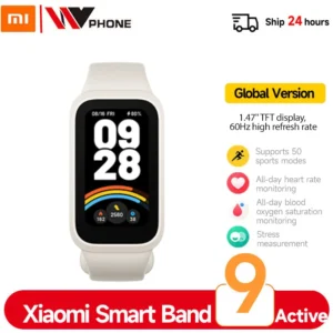 Xiaomi Smart Band 9 Active עם תצוגת TFT בגודל 1.47 אינץ'