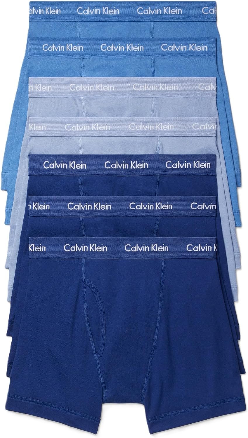 חבילת 7 תחתוני בוקסר קלאסיים מכותנה של Calvin Klein