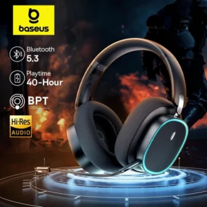 אוזניות גיימינג Baseus GH02 אלחוטיות עם מיקרופון
