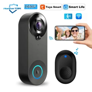 פעמון דלת אלחוטי חכם Tuya 1080P