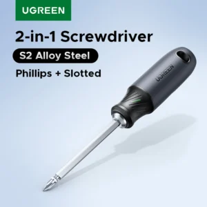 מברגה UGREEN 2 ב-1 עם פיליפס סלוטד 6mm