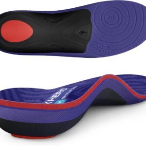 מדרסי WalkHero לתמיכה בקשת כף הרגל עם ליטספרם לגברים ונשים