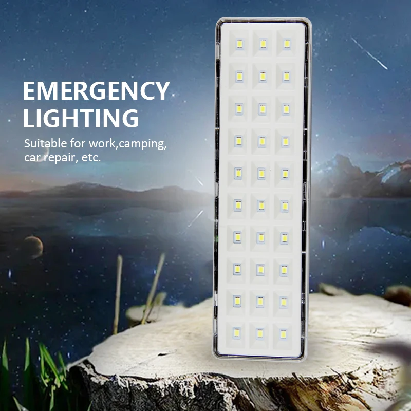 מנורת חירום נטענת 30LED עם כוונון מצבים