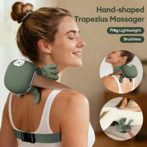 מסאג'ר צוואר אצבע וכתף 4D אלחוטי