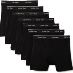 חבילת 7 תחתוני בוקסר קלאסיים מכותנה של Calvin Klein