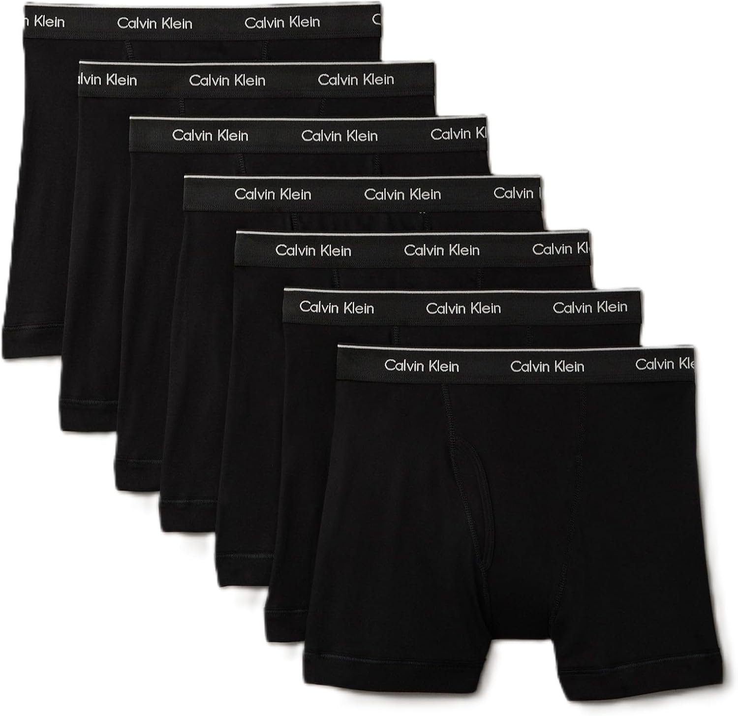 חבילת 7 תחתוני בוקסר קלאסיים מכותנה של Calvin Klein
