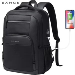 תיק מחשב נייד BANGE עמיד למים בגודל 15.6 אינץ'