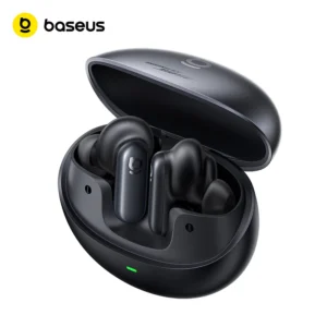 Baseus אוזניות אלחוטיות עם ביטול רעש אדפטיבי -50dB