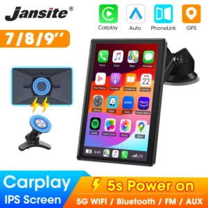 מסך לרכב Carplay Android Auto אוניברסלי