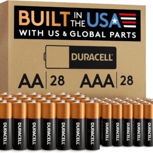 סוללות Duracell Coppertop AA ו-AAA, 56 יחידות