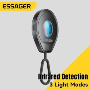 מגלה מצלמה חבויה Essager Mini עם עדשת אינפרא אדום