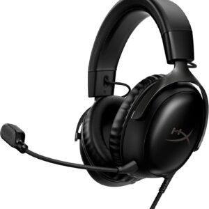 אוזניות גיימינג HyperX Cloud III חוטיות – שחור