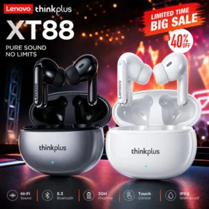 אוזניות אלחוטיות Lenovo XT88 TWS