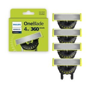 להבים חלופיים Philips Norelco OneBlade 360, חבילה של 4