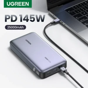 UGREEN PD 145W סוללת גיבוי ניידת 25000mAh