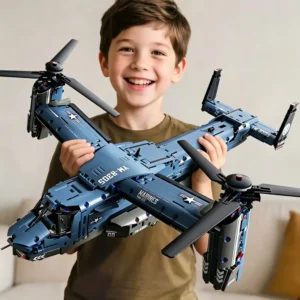 ערכת בנייה גדולה של מטוס V-22 אוספרי צבאי