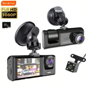 מצלמת רכב כפולה 1080P Dash Cam
