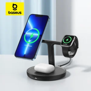 מעמד טעינה אלחוטי 3 ב-1 של Baseus