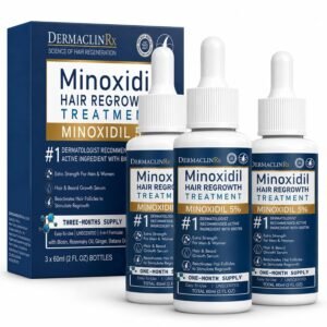 סרום צמיחת שיער מינוקסידיל 5% DERMACLINRX