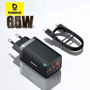 מטען Baseus 65W GaN טעינה מהירה