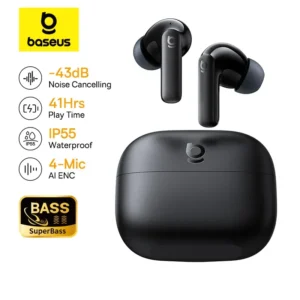 Baseus Bass EP10 NC אוזניות אלחוטיות עם ביטול רעשים