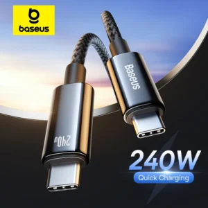 כבל טעינה מהירה במיוחד Baseus PD 240W