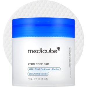 רפידת טונר Medicube אפס נקבוביות 2.0 לקילוף וטיפול בעור