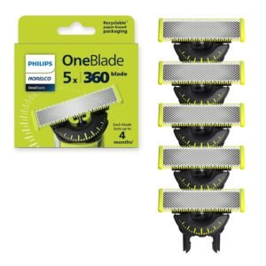 להבי חילוף Philips Norelco OneBlade 360, חבילה של 5