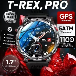 שעון חכם T-Rex3 Pro עם סוללה 1100mAh