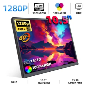 מסך נייד ZSUS 10.5 אינץ' 1280P